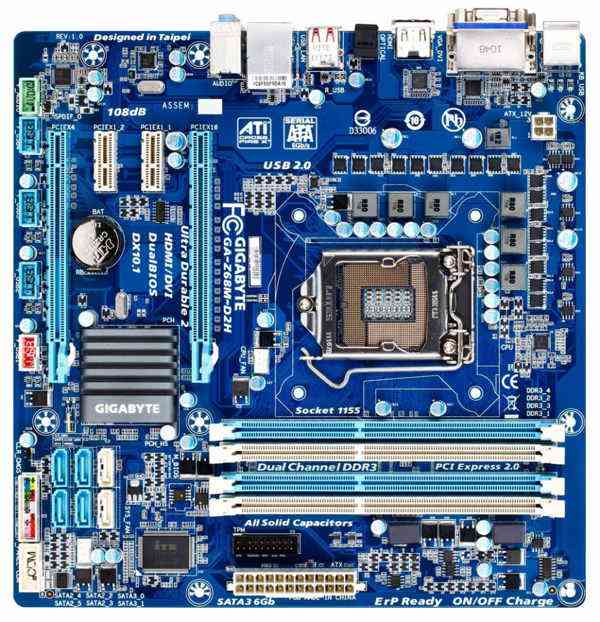 Gigabyte Placa Base Intel Ga-z68m-d2h